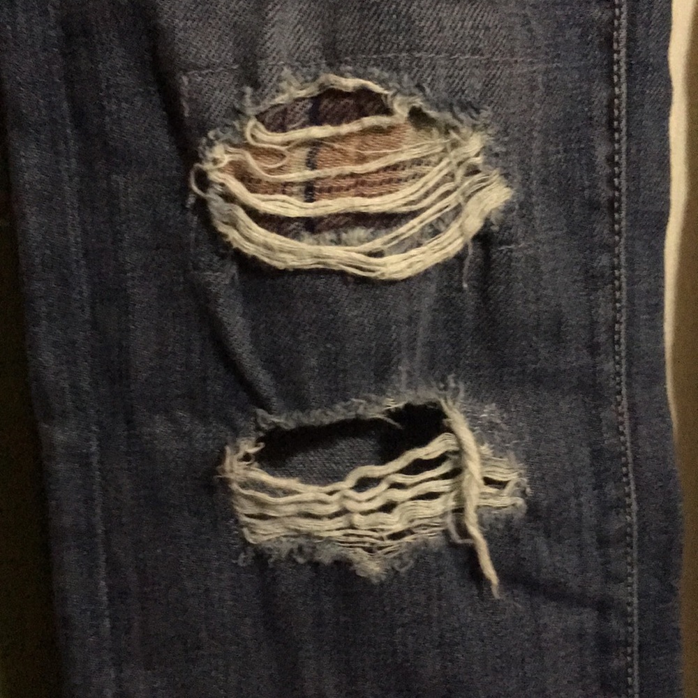 PAIGE distressed straight leg jeans - Picture 3 of 9